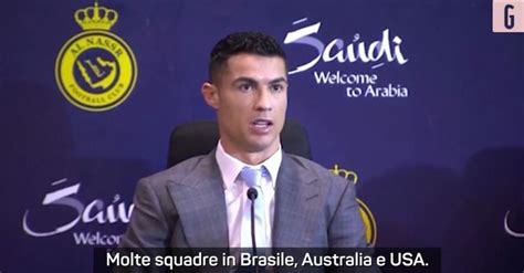 Video Cristiano Ronaldo Tante Squadre Mi Volevano Ma Fc Inter