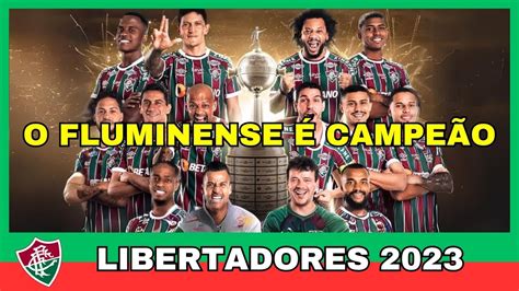 Fluminense Campeao Da Libertadores 2023 Pos Jogo Libertadores2023