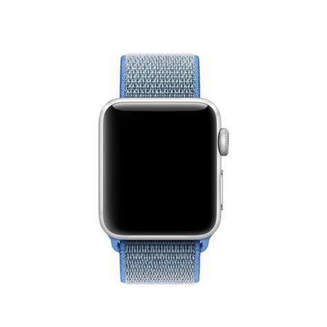 Bracelet Nylon Apple Watch Ultra Bleu Braceletsmartwatch Fr