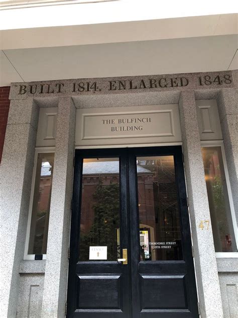 Entryway of Historic Middlesex County Courthouse in East Cambridge ...