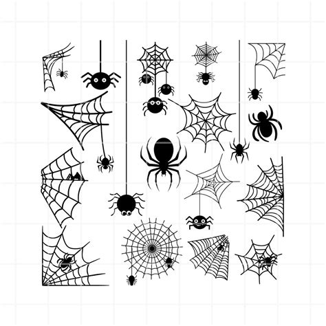 Halloween Spider Svg. Halloween SVG. Spider SVG. Web Svg. Cobweb Svg ...