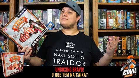 O Que Tem Na Caixa Unboxing Bravo Covil Dos Jogos