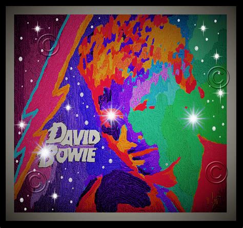 David Bowie Rock and Roll Art Graphic Art Original | Etsy