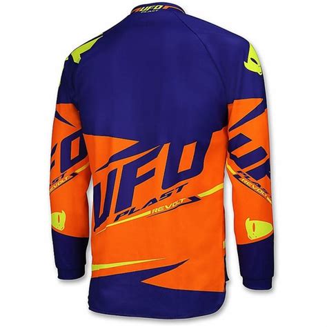 Maillot Moto Cross Enduro Enfant Ufo 2017 Revolt Orange Vente En Ligne