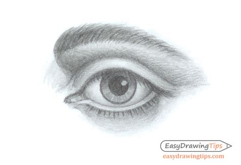 Shading Drawing Of Eyes