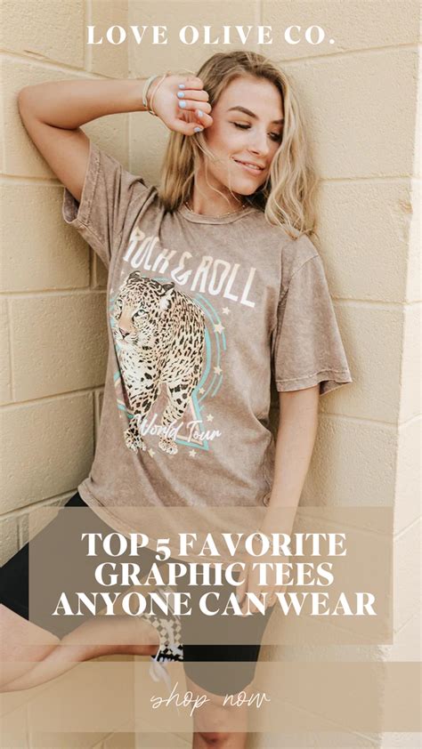 Top 5 Favorite Graphic Tees Anyone Can Wear – Love Olive Co