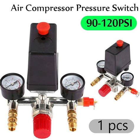 Regulator Air Compressor Pump Pressure Control Switch Valve Gauge Heaty Duty Artofit