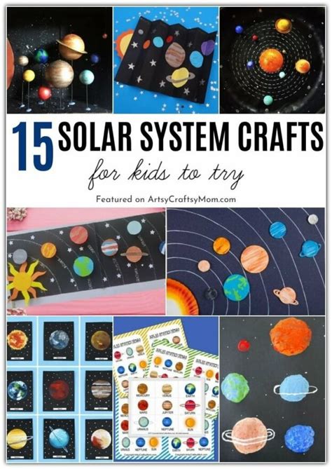 15 Super Duper Solar System Crafts for Kids