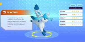 Pokémon Unite Glaceon Guide Best Builds Held items Movesets and