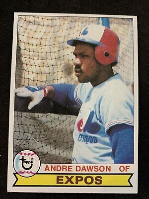 1979 Topps Card 348 Andre Dawson Montreal Expos Hi Grade NmMt Free