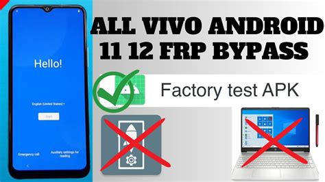 Vivo Y21A Y21e Y16 Y100 Y02 Y01 Android 11 12 13 Frp Bypass Without