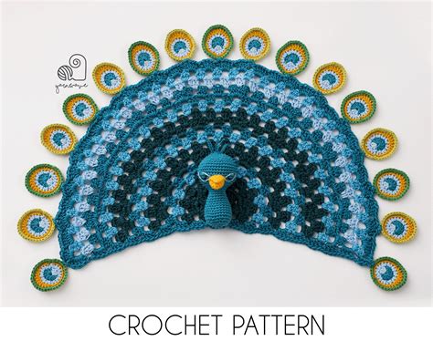 Crochet Pattern Patrick The Peacock Crochet Amigurumi Bird Etsy