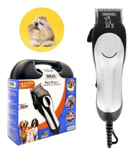 Maquina Wahl Cortapelo Perros Pet Pro Kit Todo Tipo De Pelo Meses