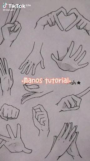 Tuto De Manos ♡ Video Sketch Book Drawing Tutorial Sketches Tutorial