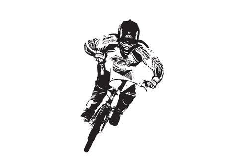 Bmx Racer Vector Cycling Ulster