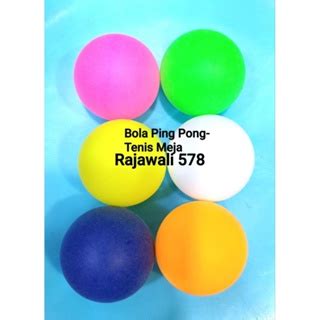 Jual Bola Tenis Meja Ping Pong Harga Untuk Biji Warna Polos Orange