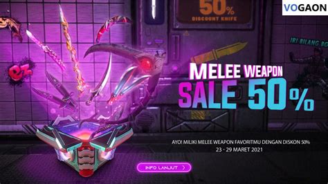 Point Blank - Melee Weapon Sale 50% - VOGAON