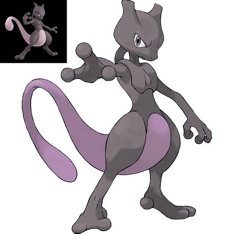 mewtwo alternate shiny  tonofdirt  deviantart