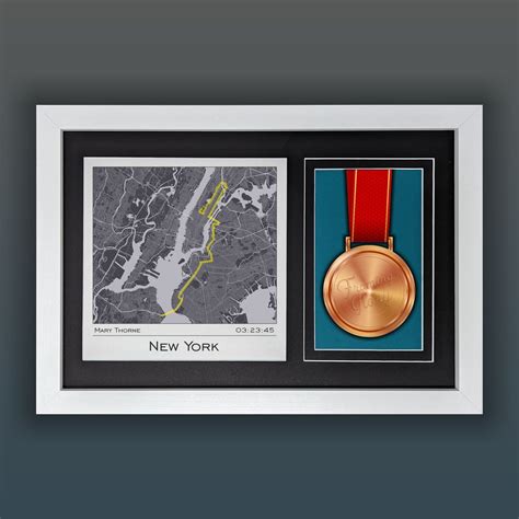 Marathon Medal With Picture Frames