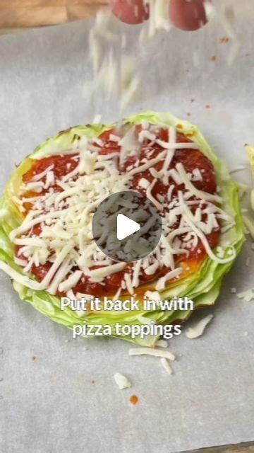 Keto Low Carb On Instagram Eat These Personal Cabbage Pizzas 🍕😋🙌 To