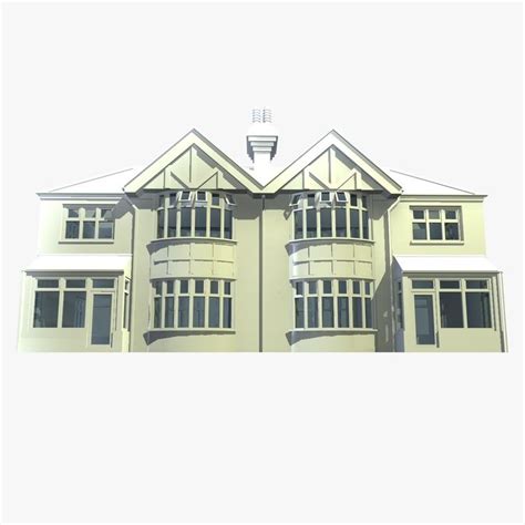 British Story Semi Detached House Unit D Model Ad Semi