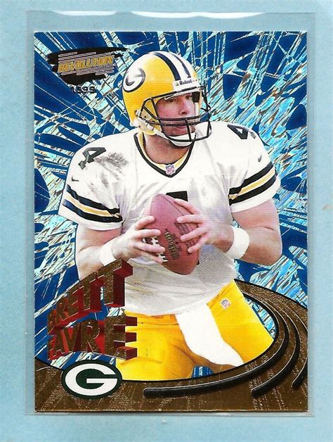 BRETT FAVRE 1999 Pacific Revolution 68 Packers Comb Shipping