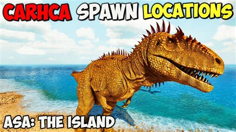 Asa Best Carcharodontosaurus Spawn Locations Ark Survival Ascended