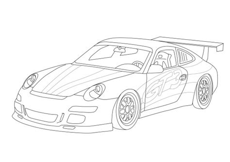 Sports Car Coloring Pages 20 Colorear Imágenes