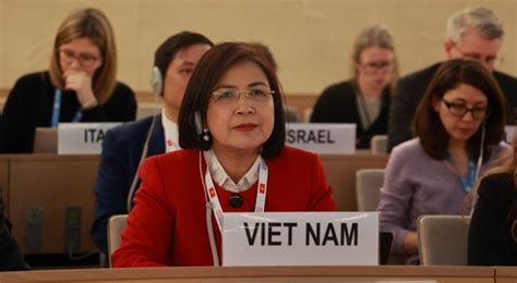 Human Rights Council Adopts Resolution Proposed Drafted By Vietnam