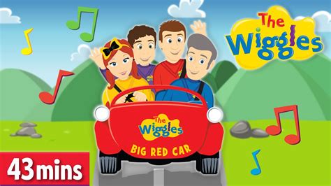 The Wiggles - Big Red Car 🚗 Wheels On The Bus 🚌 Nursery Rhymes for ...