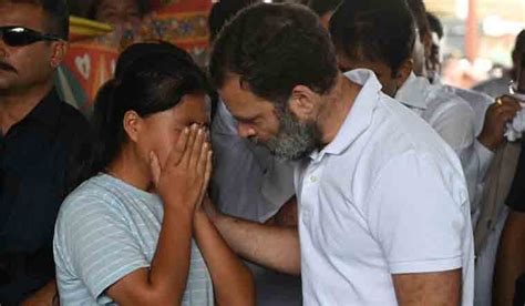 Rahul Gandhi Meets Manipur Governor Appeals For Peace The Week