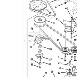 Inch Troy Bilt Bronco Drive Belt Diagram