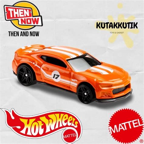 Jual Hot Wheels Camaro Zl Orange No Hw Then And Now Di Lapak