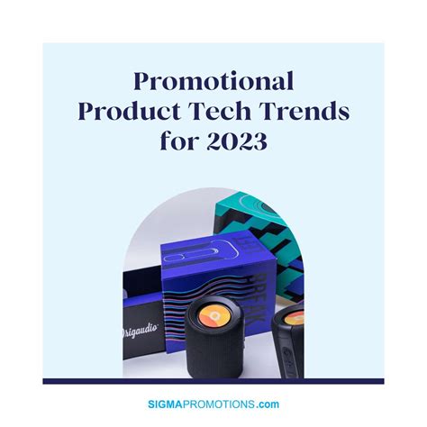 Promotional Product Tech Trends for 2023 - Sigma Promotions Inc.