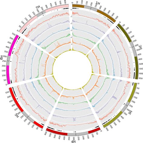 Distribution Of Genomic Variants Among 23 Barley Inbreds Across The