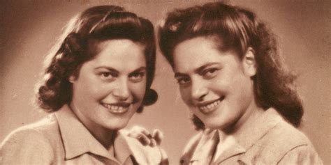 A Woman And Her Identical Twin Were Subjected To Nazi Experiments Business Insider