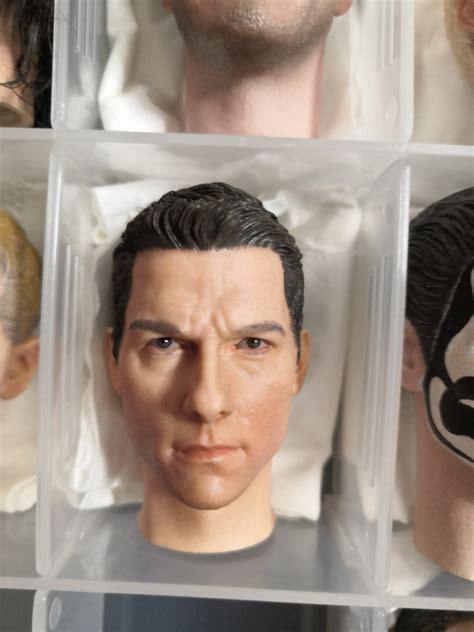 職業特工隊 湯告魯斯 手塗頭雕 figure 吋 inch 吋 公仔 head sculpt 散件 配件 兵人 頭雕 dam toys 相同比例 hottoys hot