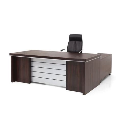 Brown L Shape Wooden Office Table At Rs 15400 In Patna ID 21897035348