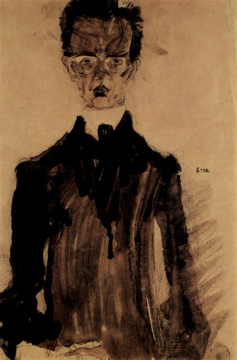 Egon Schiele Self Portrait