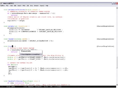 A Simple Extension To Emacs For Aspectj Download Scientific Diagram