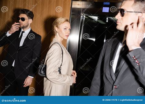 Personal Security And Protection Concept Blonde Stock Photo Image Of Women Beautiful 284611978