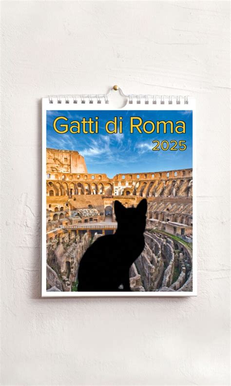 Calendario Medio Gatti Di Roma Gruppo Lozzi Editori