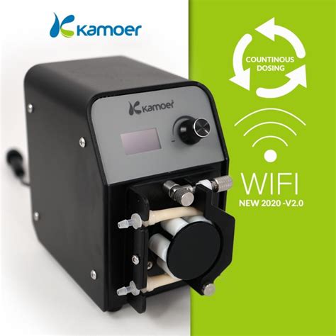 Kamoer S Updated Fx Stp Wifi Continuous Duty Peristaltic Dosing Pump