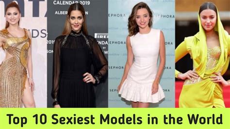 Top Most Sexiest Models In The World Youtube