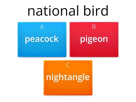 NATIONAL SYMBOLS - Quiz