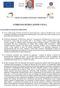 Liceo Classico Statale Socrate Curricolo Di Educazione Civica