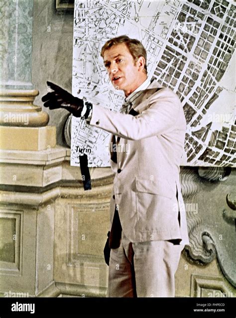 Michael Caine The Italian Job 1969 Stock Photo Royalty Free Image