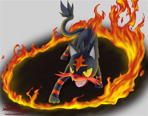 Litten By Dozuken On Deviantart