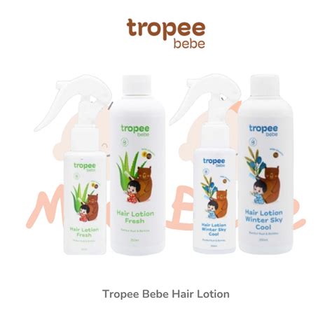 Jual Tropee Bebe Hair Lotion Fresh Winter Sky Cool Perawatan