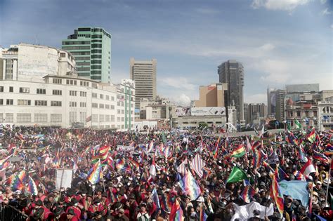 Culmina Marcha De 200 Km Liderada Por Evo Morales En Apoyo Al Gobierno De Bolivia